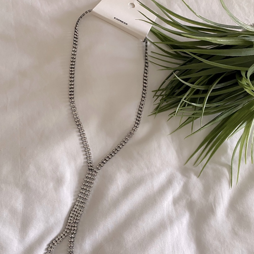 EXPRESS SILVER long necklace from